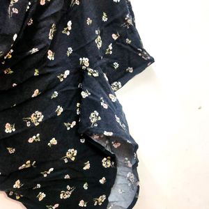 Flawless Black Floral Playsuit