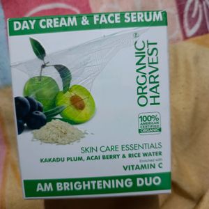 Day Cream And Face Serum