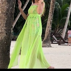 Offer✨ASOS Beachy Neon Sarong Dress