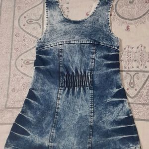 Denim Short Frock