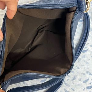 Navy Blue Sling Bag