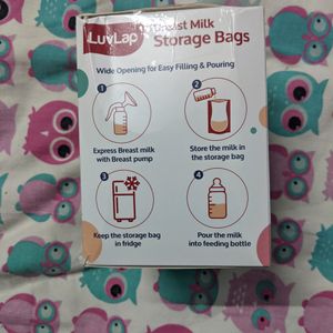 Brand New Luv Lap Breast Milk Storage Bags -50