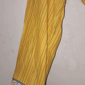 Cotton Kurti Dupatta And Shalwar