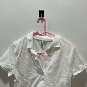 combo Of 2: Kuromi Tew & H&M Collar Top