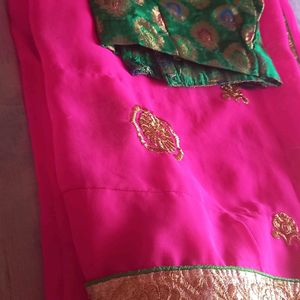 Rose Elegant Saree