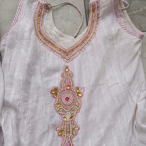 Very Pretty Anarkali Frock With Bottom