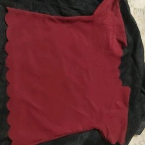 Red Top From Myntra