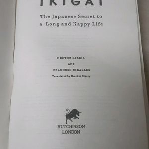 Ikigai Book