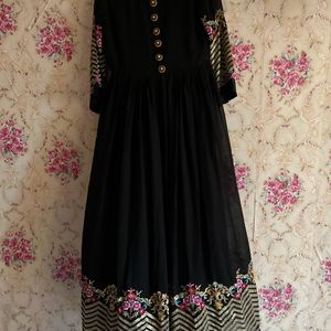 Black Ethnic Gown