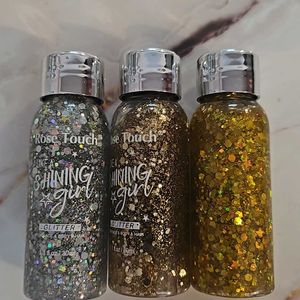 Hair Face Body Glitter Gel