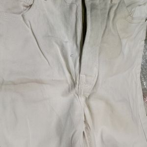 H&M White Jeans