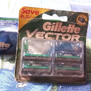 Gillette Vector Blade And It's Cream