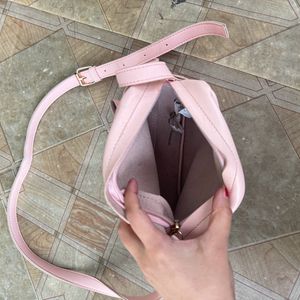 Miniso’s Pink Sling Bag