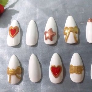 Press On Nails(Heart of Gold💛)