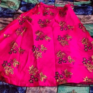 Newpink  Lehenga. Cash Only