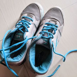 Blue Grey Sports Shoe (Sneakers)