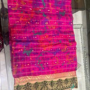 Beautiful Fancy  Organza Saree