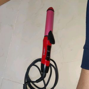 Nova Hair Straightener With Curling Machine