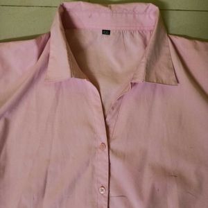 Pink Formal shirt For womens