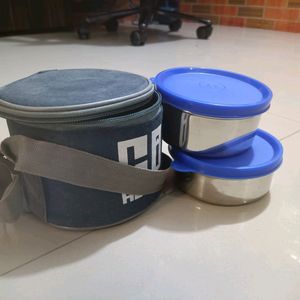 2 Box Tiffin With Bag