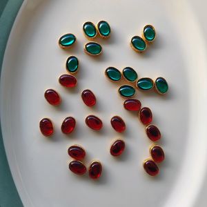 Red And Green kundan Stone