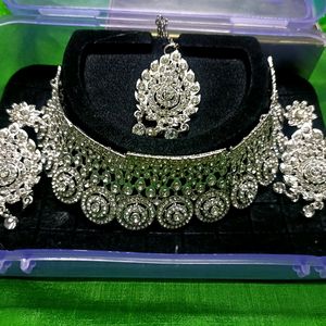 Silver Jewellery Set For Women