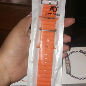 Smart Watch Band Men & Women Both Colour Orange