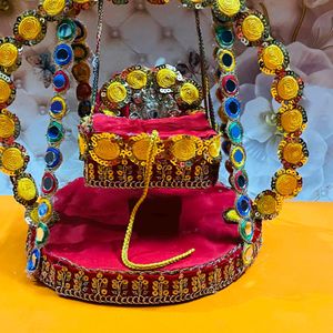 Laddu Gopal Fancy Jhoola Size 0, 1, 2, 3