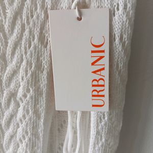 Urbanic Aesthetic White Vacation Skirt