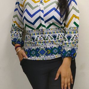 Brand New Jaipuri Print Top🎀