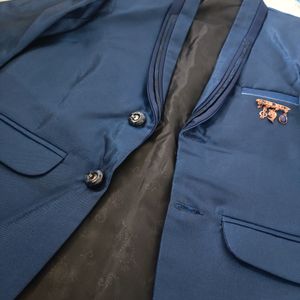 Blazer Suit blue Coloured.