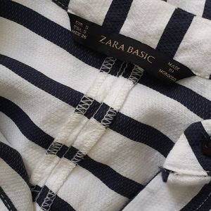 ZARA BASIC oversized button down shirt