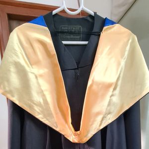 Graduation Gown + Cape + Hat with Tassel