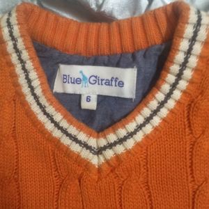 Sleeveless Sweater For Kids