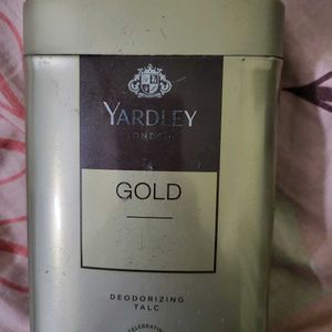 New Yardley GOLD TALCUM powder