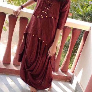 Brown Kurti Grown