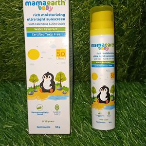 Mamaearth Baby Sunscreen