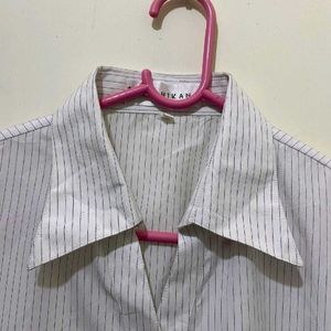 Striped Casual Wear Shirt For Women