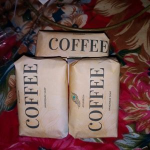 Homemade Coffee Soap(65g)  With 1 Free