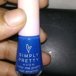 Avon Simply Pretty Color Me Pretty Nail Enamel - Code - Navy Blue - NE15