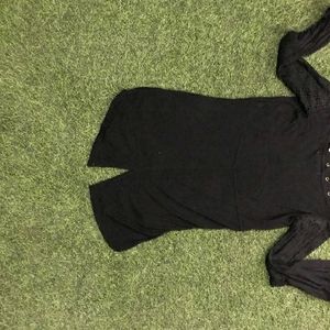 Black tunic (free size/stretchable)