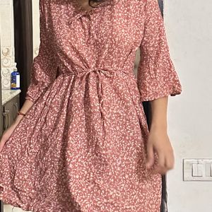 Simple Printed Dress