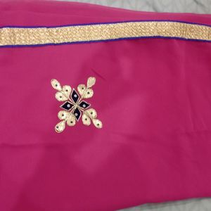 Work Saree