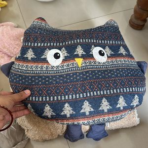 Cute Owl Pillow Soft Toy