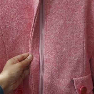 Pretty Pink Trench Coat