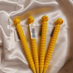 Mechanical Pencils with Leads Yellow Duck