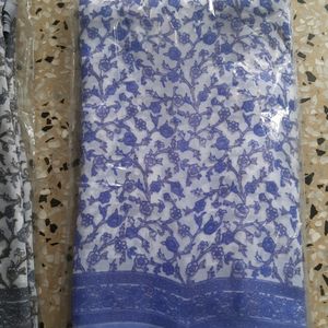 printed sari