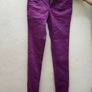 Purple Skinny Jeans