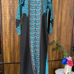 Digital Printed Crepe Kurta