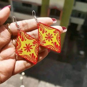 Combo Fabric Earrings